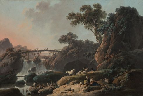 Jean-Baptiste Pillement - Paysage, 1789