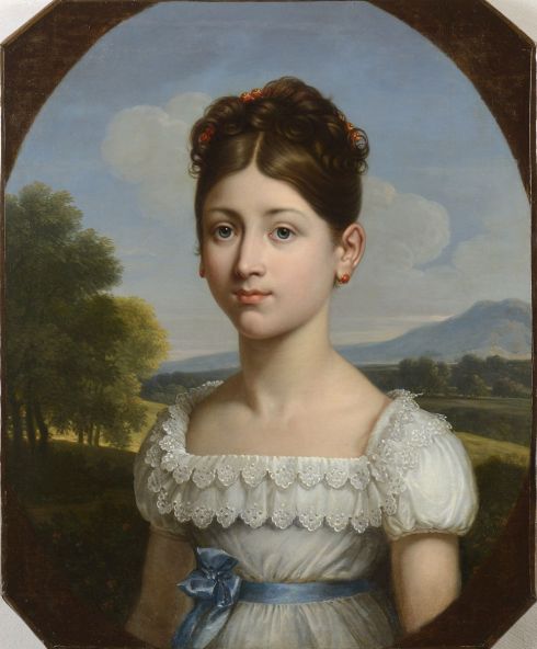 François-Xavier Fabre - Portrait de Caroline Scitivaux (1800-1882)