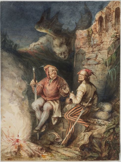 Camille Rogier - Les Deux archers, avant 1837