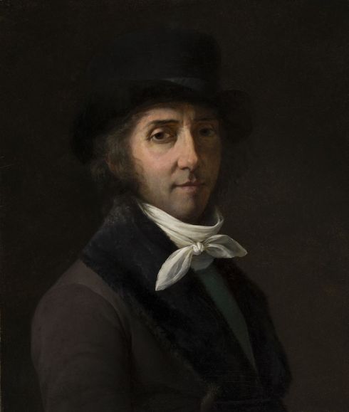 Pierre-Toussaint Dechazelle - Autoportrait, vers 1800