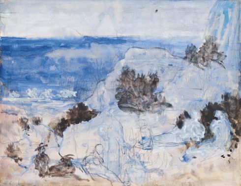 Pierre Puvis de Chavannes - Étude pour « Vision antique », vers 1885