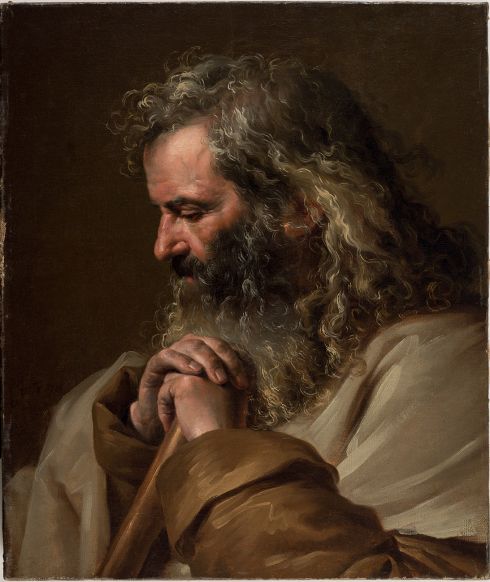 Jean-Jacques Forty - Portrait d'homme barbu, 1781