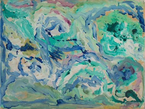 Jean Raine - Eaux chancelantes, de la série Monet, 1971