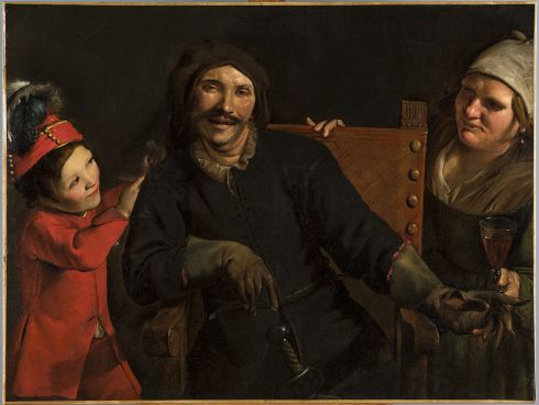 Pietro Paolini - Portrait of Tiberio Fiorilli as Scaramouche