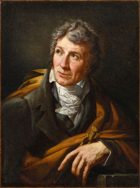Philippe-Auguste Hennequin - Portrait présumé de l’architecte Bruno Renard (Tournai, 1781 – Saint-Joosse-ten-Noode, 1861)