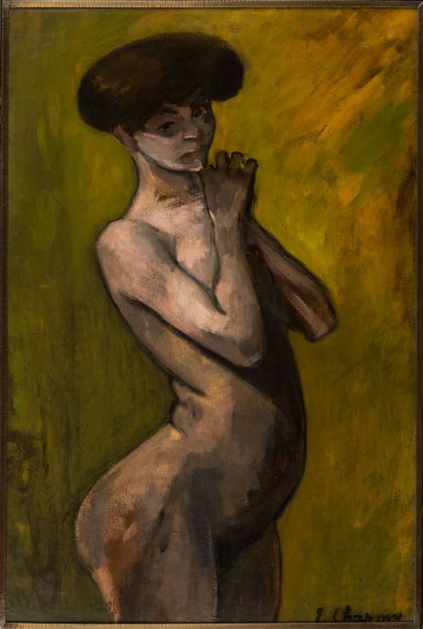 Émilie Charmy  - Nu féminin debout, vers 1902-1905
